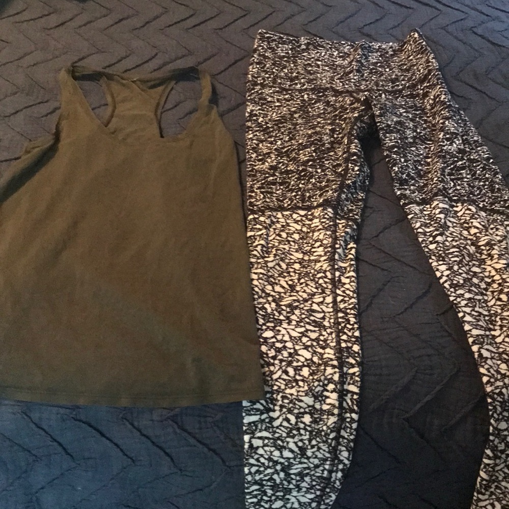 Lululemon bundle - wunder unders & love tank